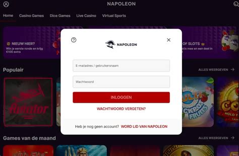 napoleon inloggen.